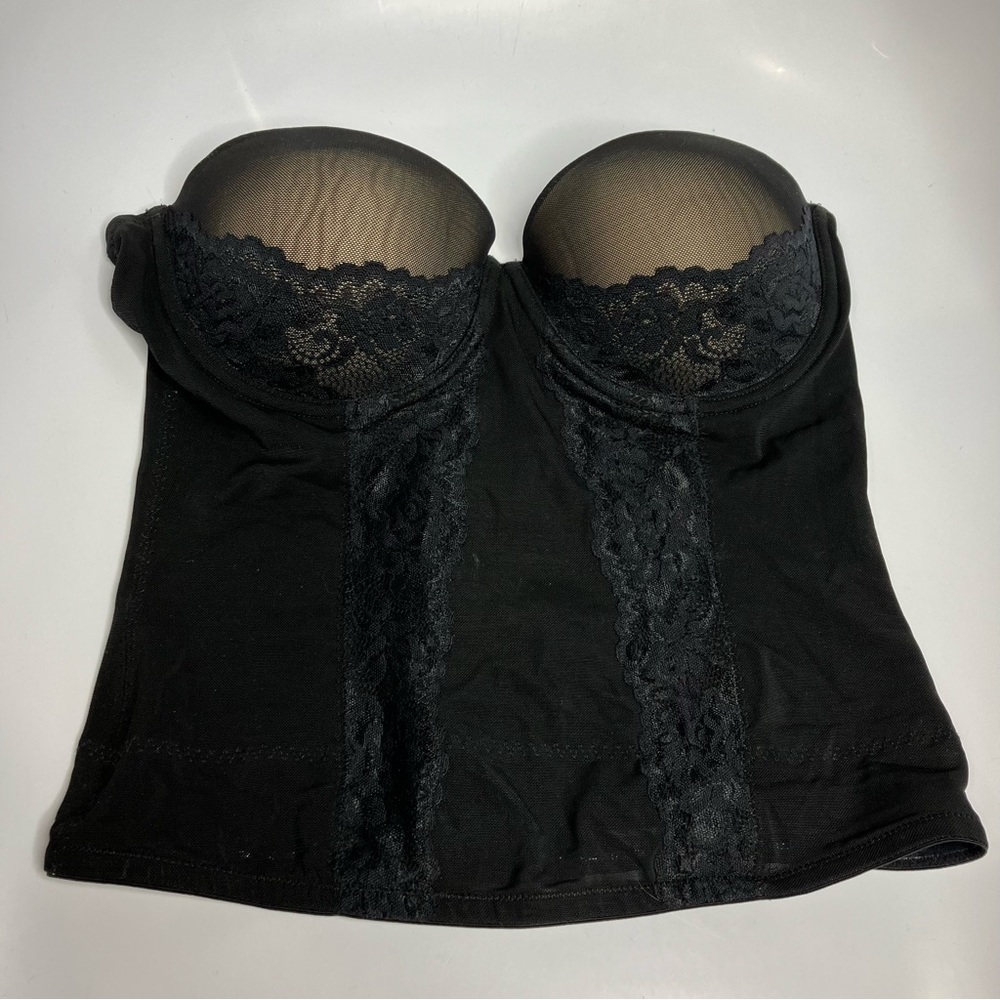 Dr. Rey Shapewear‎ corset bra black size 36C